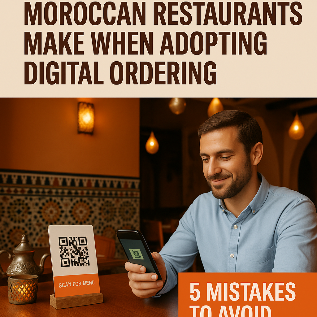 5 Mistakes Moroccan Restaurants Make When Adopting Digital Ordering